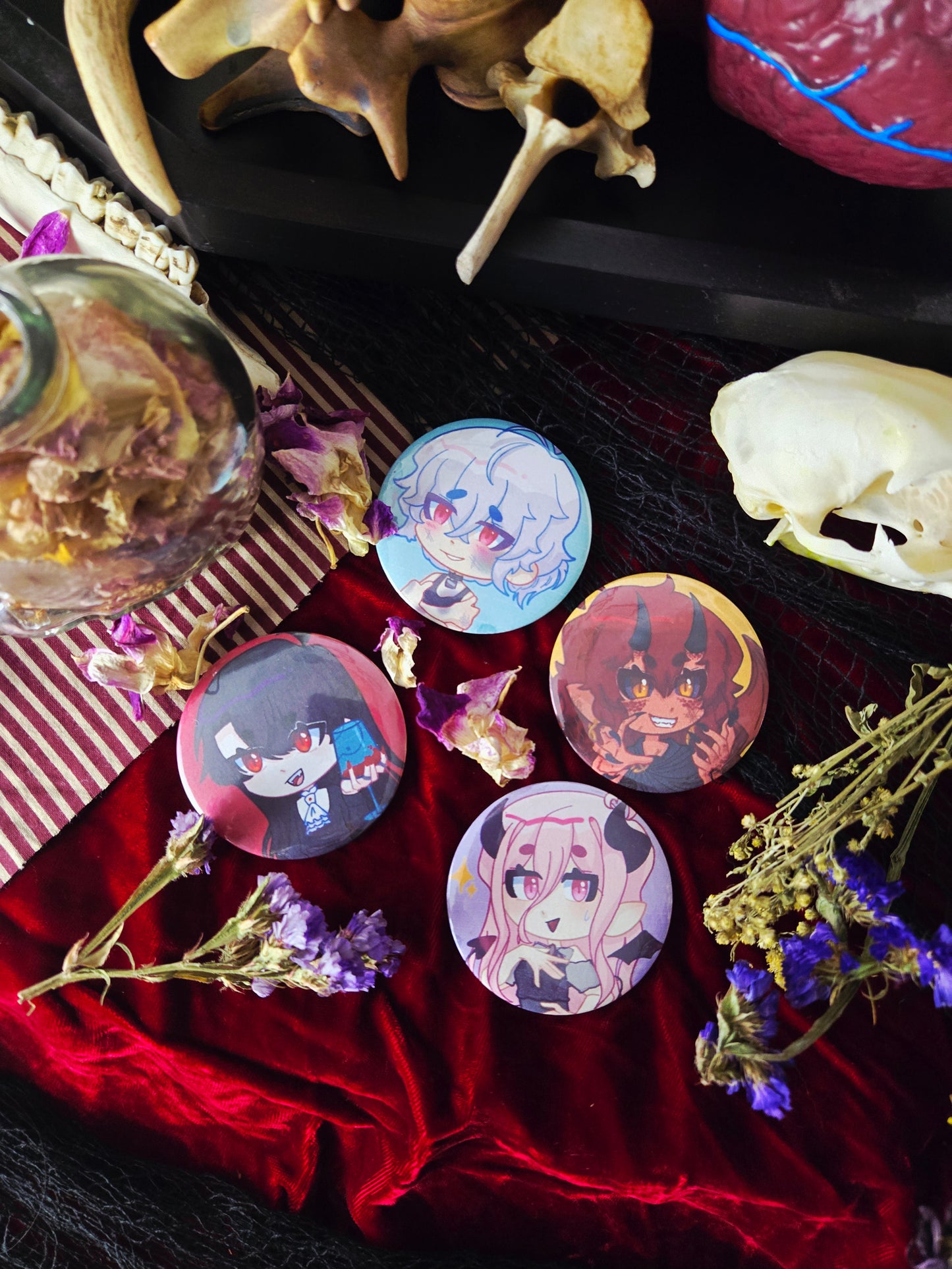 Character Buttons In "Hazel" - Gen NC 2