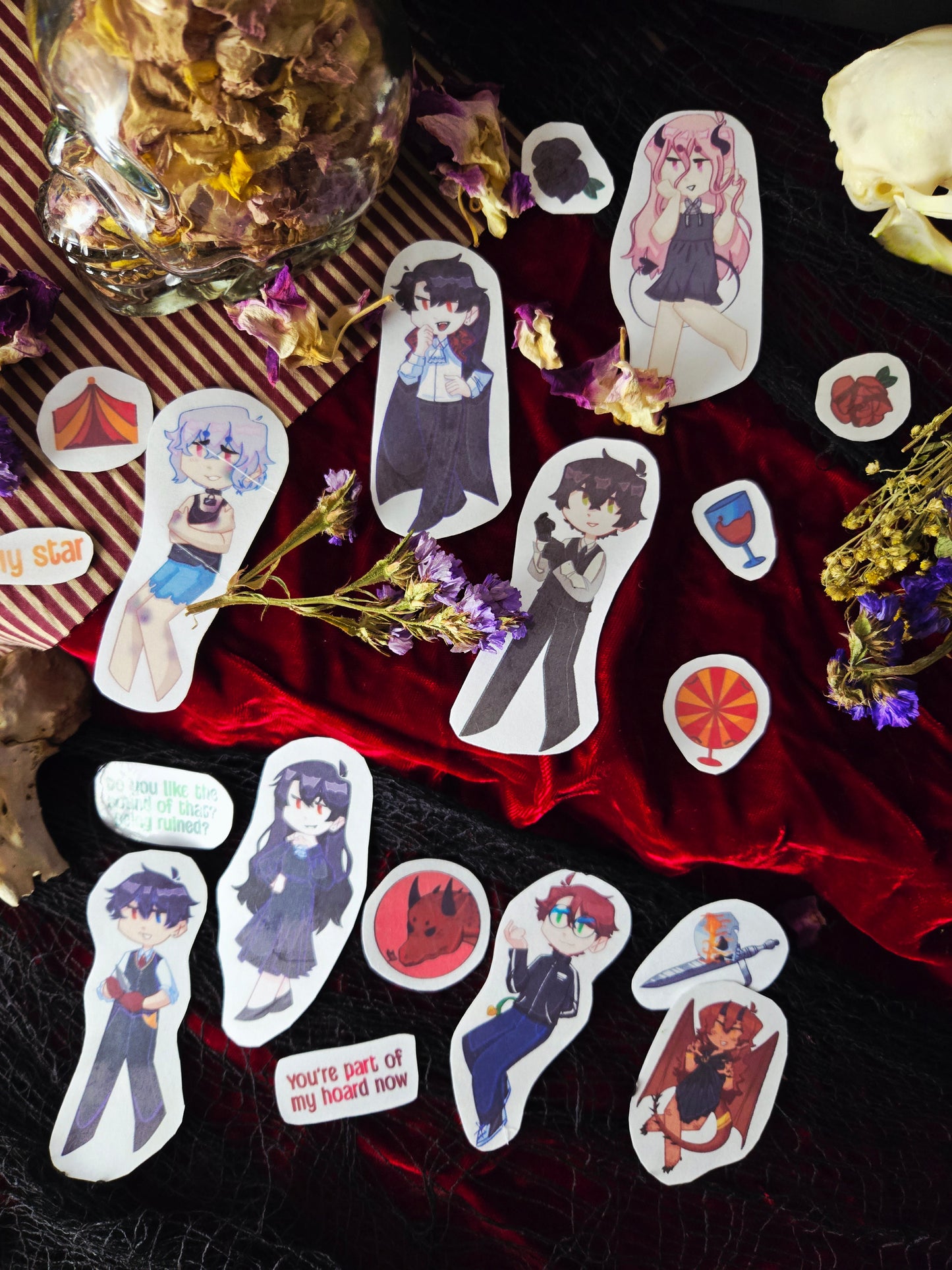 Character Stickers In "Hazel" - Gen NC 2