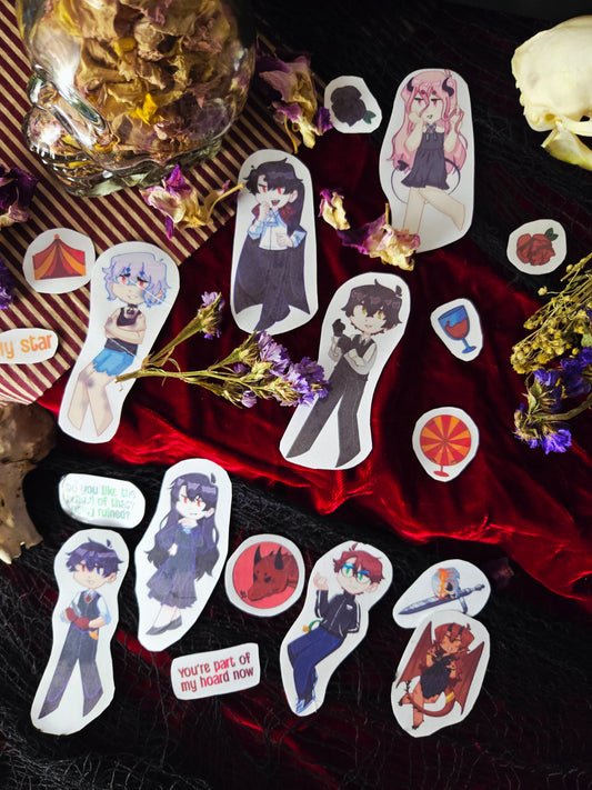 Character Stickers In "Hazel" - Gen NC 2